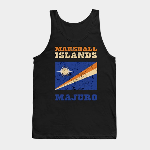 Flag of Marshall Islands Tank Top by KewaleeTee